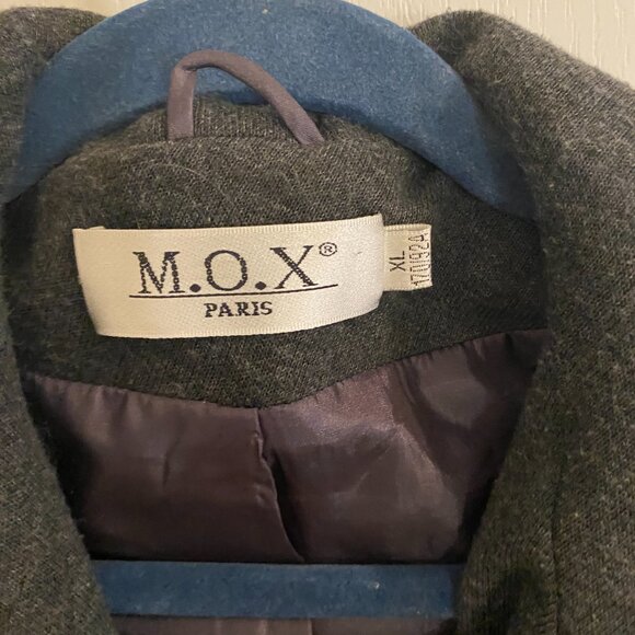 MOX Paris heavy wool coat - Picture 2 of 3